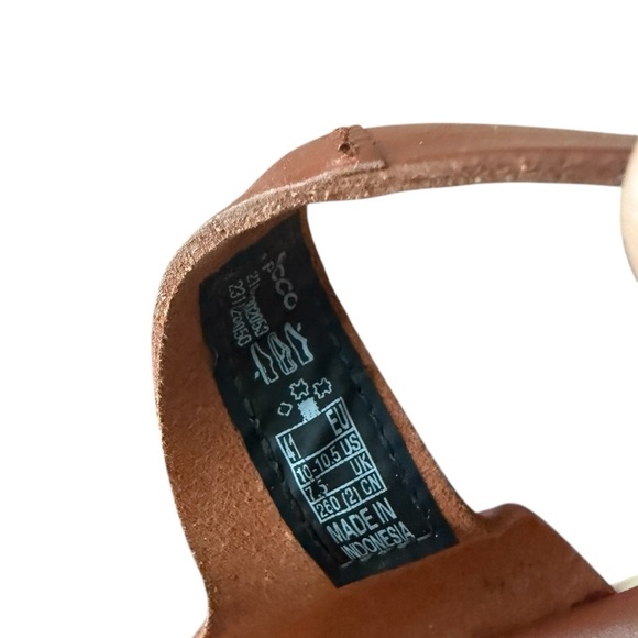 ECCO Women's Felicia Cross Wedge Sandal Size 10.5 - Picture 7 of 10